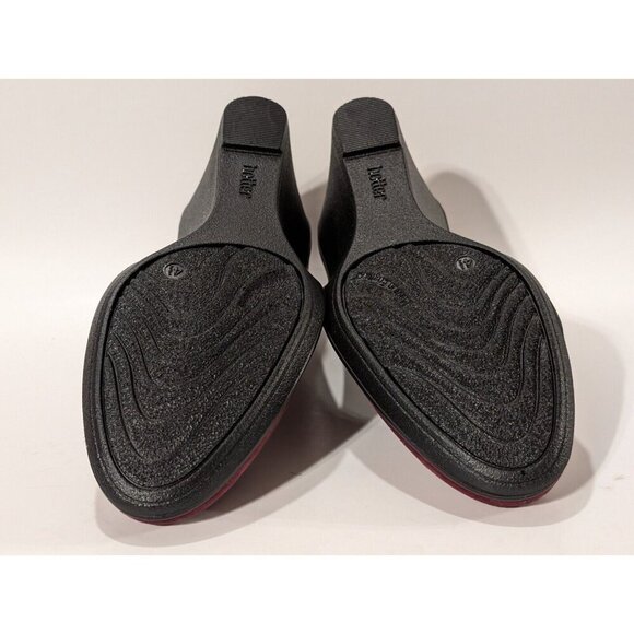 Hotter Wedge Shoes Suede Heels Women's Slip On Maroon Sz 6.5 - Picture 10 of 11